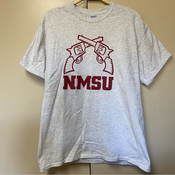 New Mexico State University T-Shirt Large NMSU Humor On The Back - Picture 1 of 6